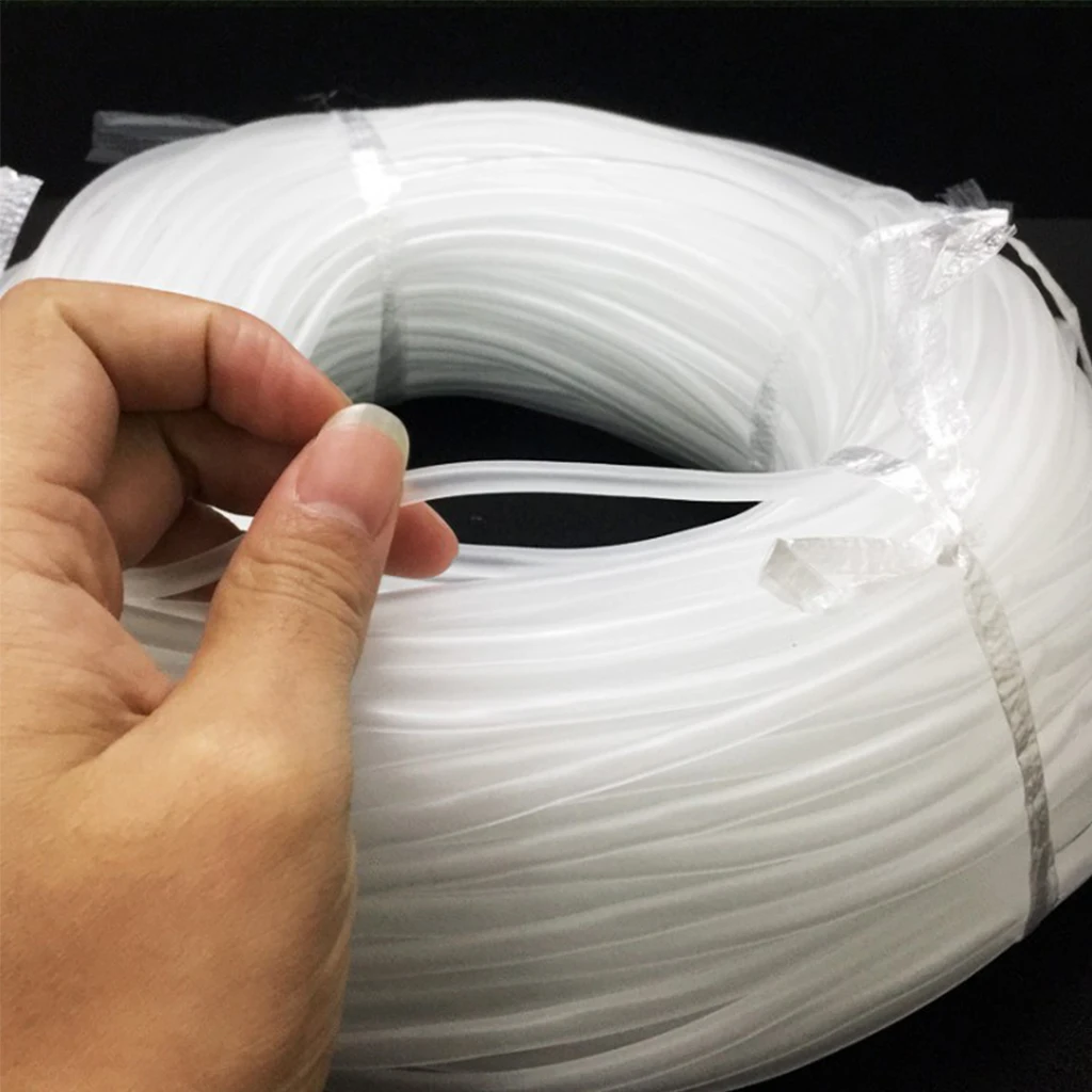 10 Meters Soft Silicone Aquarium Air Bubble Oxygen Pump Hose Fish Tank Pond Air Stone Tubing 4*6mm 5