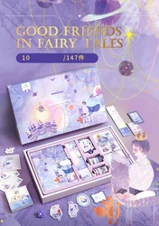 Ensemble de livre à main en filet rouge pour fille, joli ensemble de livre à main en forme de cœur Simple, boîte cadeau, Kawaii 