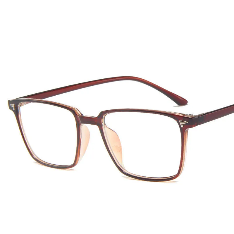 Vintage Computer Eyeglasses Square Women Fashion Transparent Glasses Men Optical Myopia Plastic Spectacles Eyewear Frame eyeglasses frames eyeglass frames square eyeglasses myopia glasses optical glasses