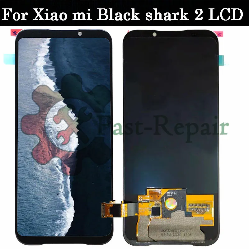 6 39 &quotsuper Amoled для Xiaomi Black Shark 2 Pro DLT-A0 ЖК-экран + сенсорный дигитайзер BlackShark LCD SKW-H0 lcd |