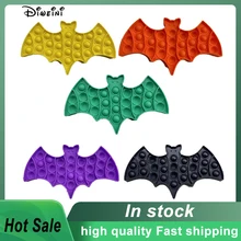 Jouet sensoriel anti stress en forme de chauve souris, anti stress, pour adultes et enfants, décompression, fossette, AYM, 1 pièce