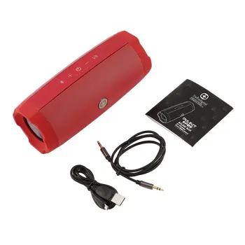 

Swiss Digital Dulect IP66 Waterproof Sound Box BT Wireless Extra Bass Sound Support Two-channel Stereo & 3D Sound SP09
