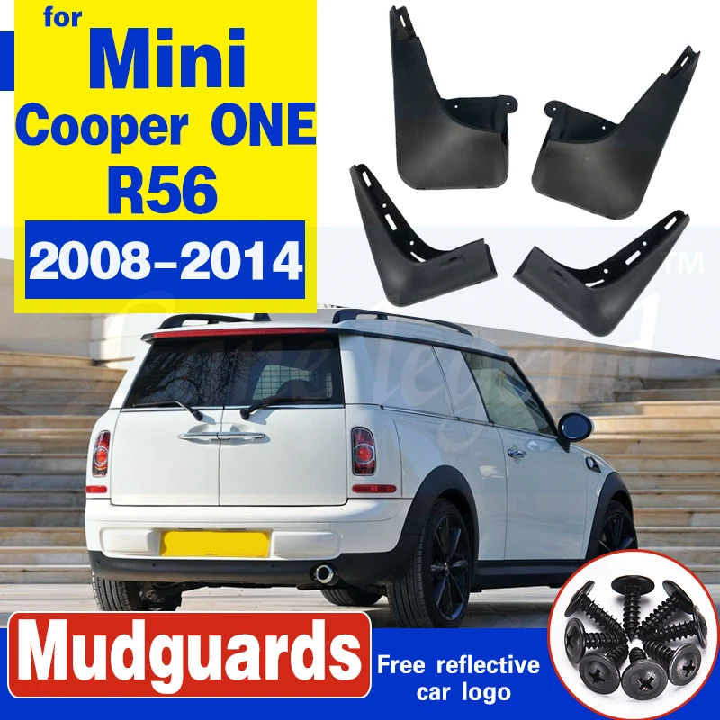 Автомобильные Брызговики крыло подходит для Mini Cooper ONE R56 2008 2014 Автомобильный