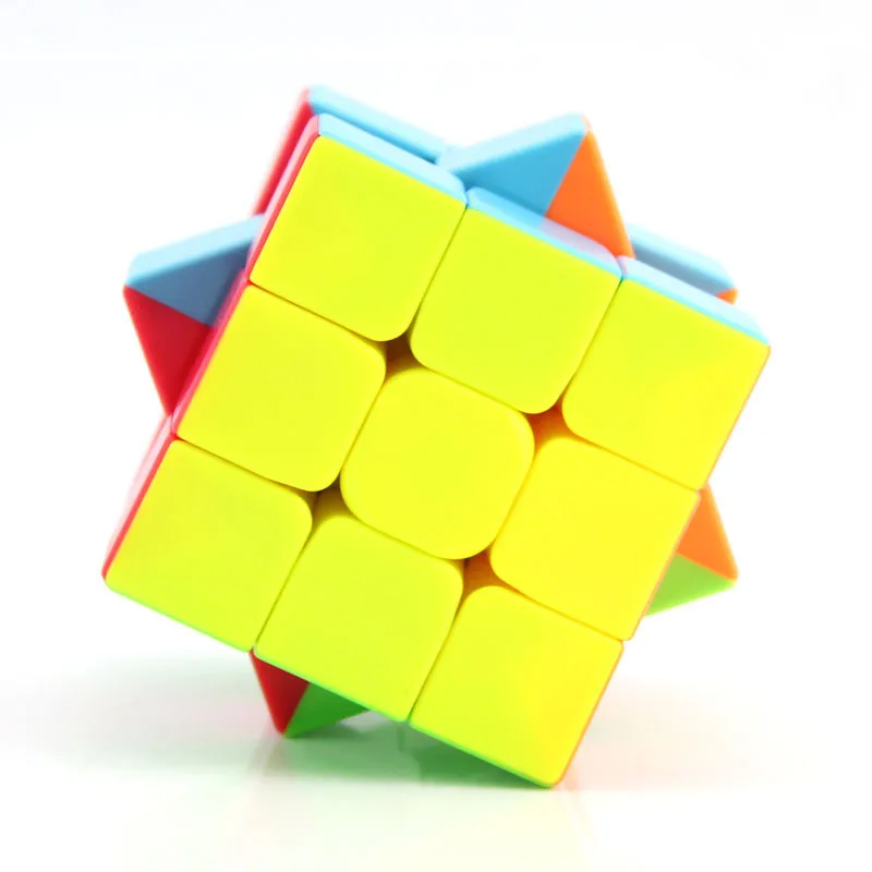 Qiyi Warrior W скоростной кубик без наклеек 3x3x3 волшебная кубическая мозаика красочные Cubo 3x3 профессиональные детские подарочные игрушки