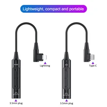 Soundmagic a30i amplificador de alta fidelidade portátil relâmpago ios para 3.5mm fone ouvido adaptador amplificador para dispositivos iphone