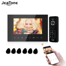 

Jeatone Wireless Wifi Video Intercom for Home Video Door Phone 960P AHD Call Panel Support Password Unlock For Home Access