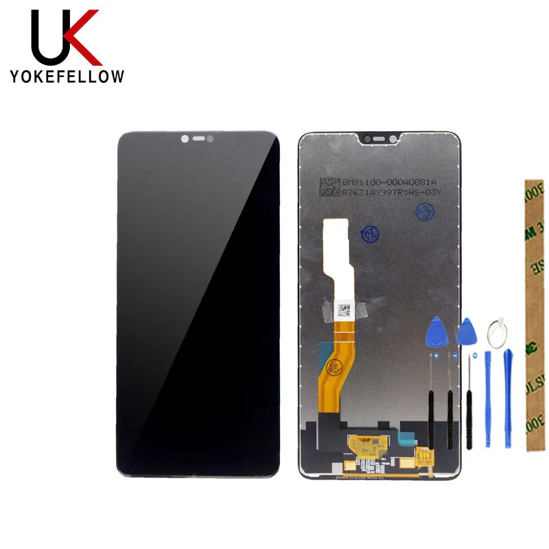 

LCD Display For Oppo F7 F 7 LCD Display Digitizer Screen With Touch Complete Assembly