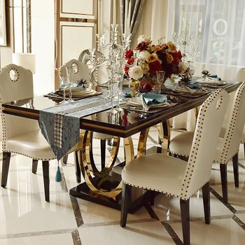 

Home Furniture Luxury Dining Table Set