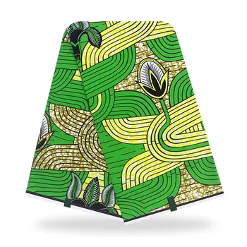 

Veritable Wax 100% Cotton Guaranteed Real Wax High Quality Pagne 6yards African Ankara Fabric Sewing Fabric Y819-43