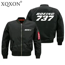XQXON-, высокое качество, утепленная куртка, новинка, Boeing 737, дизайнерские мужские пальто, куртки, горячая Распродажа, мужская куртка пилота(на заказ) J706