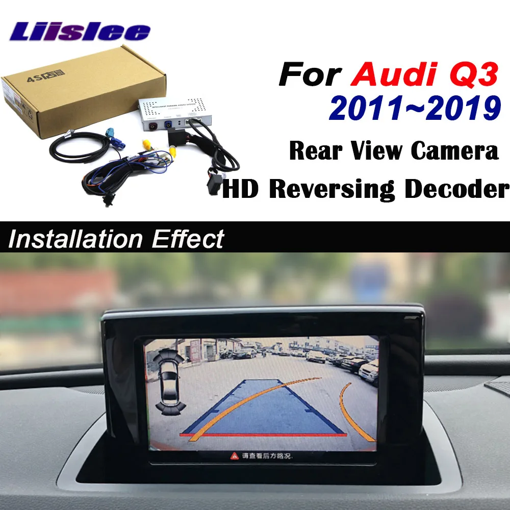 Автомобильная камера заднего вида для Audi Q3 8U 2011-2018 MMI интерфейс Adpter парковочная