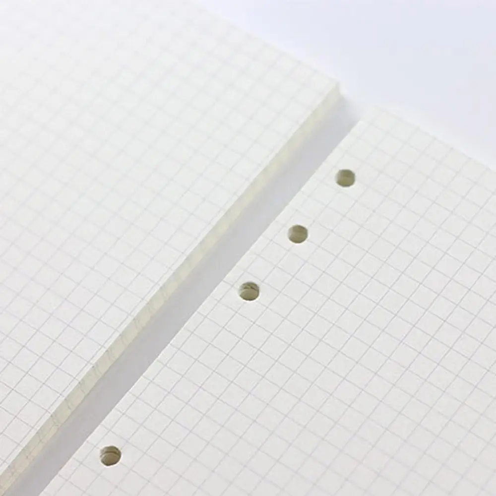 6-Hole, вкладыши с листьями, бумажные блокноты, заправки внутри блокнота, Core A5/A6/A7
