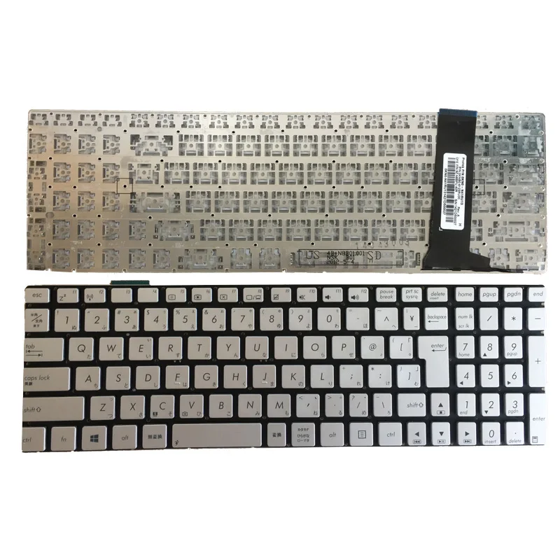 Японская Клавиатура для ноутбука ASUS N56 N56V N76 N76V N76VB N76VJ N76VM N76VZ U500VZ N56VV N56VZ U500 U500V JP
