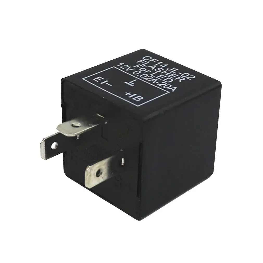 High Quality Adjustable 3 Pin LED Electronic Flasher Relay Automotive Flash Car CF14 | Автомобили и мотоциклы