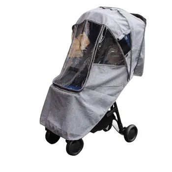 

Hot New Universal Baby Stroller Rain Cover Windproof Cover Baby Stroller Umbrella Car Raincoat Cover Warm Rain Cover Waterproof