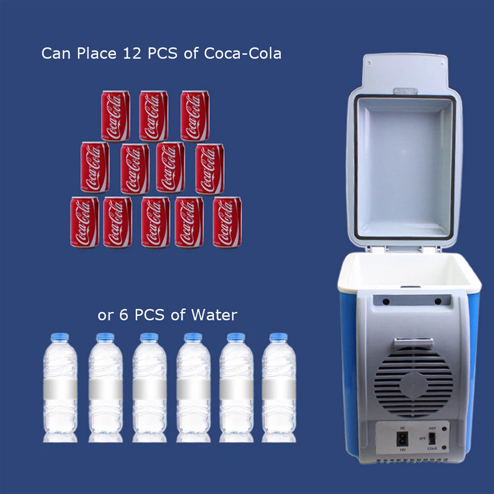 

Car Use Refrigerators Mini Portable Car Warmer Fridge Low Noise Travel 7.5L 12V Cooling Heating Box Outdoor Picnic Tools