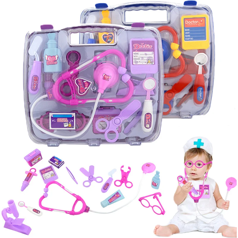 Maleta Kit Medico Brinquedo Doutora Medicina Enfermeira + Jogo