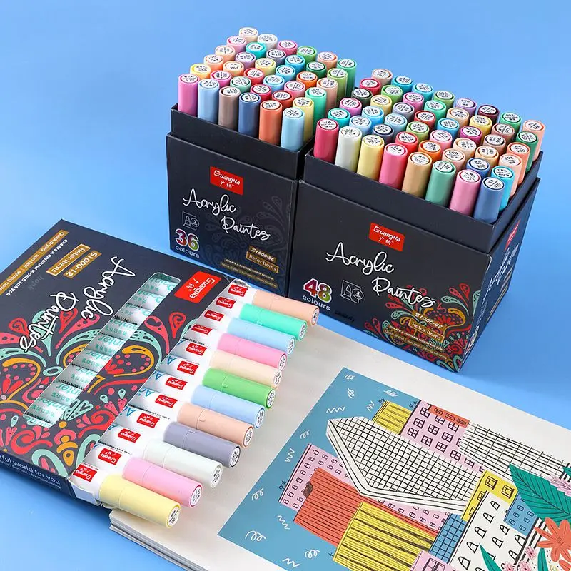 Acrylic Paint Marker Pens - Pack of 15 - Chalkola Art Supply