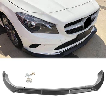 

Auto Car Front Bumper Lip Deflector Lips Spoiler Cover For Mercedes Benz W117 CLA45 CLA180 CLA200 CLA250 2017 2018