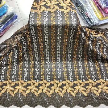 

Swiss voile lace fabric with stones swiss lace high quality embroidery nigerian lace african fabrics 5yards