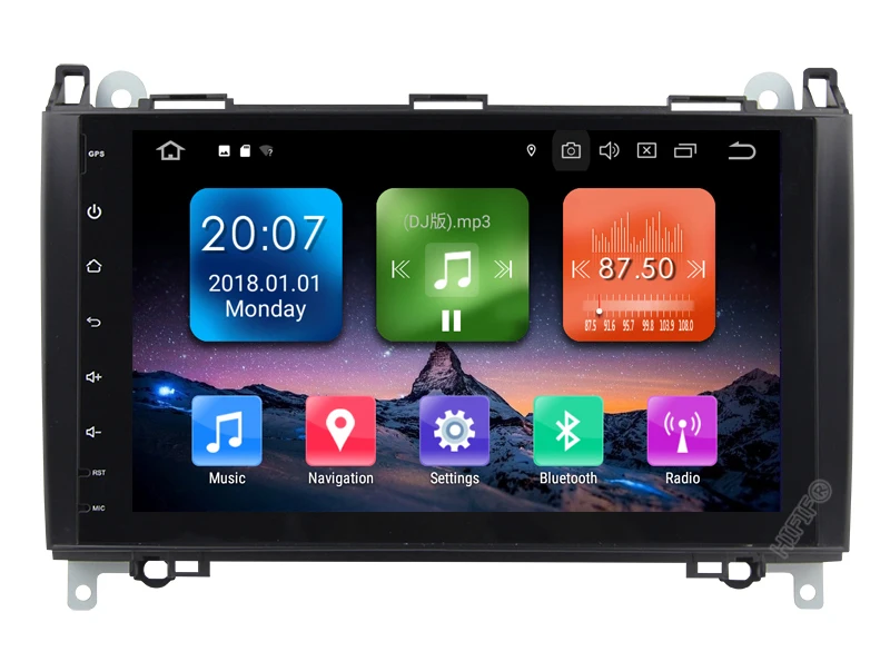 2 Din Android 9,0 автомобильный DVD мультимедийный плеер для Benz Sprinter Vito W169 W245 W469 W639 B200 радио головное устройство gps стерео