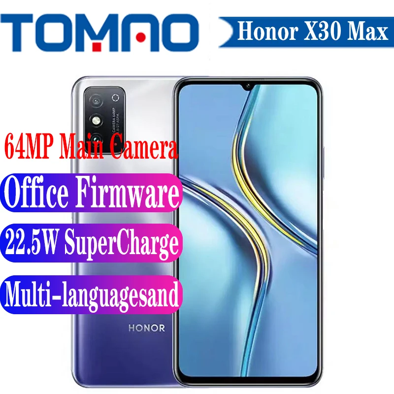 Official Original New Honor X30 Max 5g Smartphone 7.09