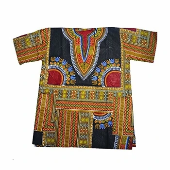 

Horus Artesanía de Egipto Camisa Africana algodón Wax Unisex de 60 cm Ancho y 80 cm Largo Ref.14