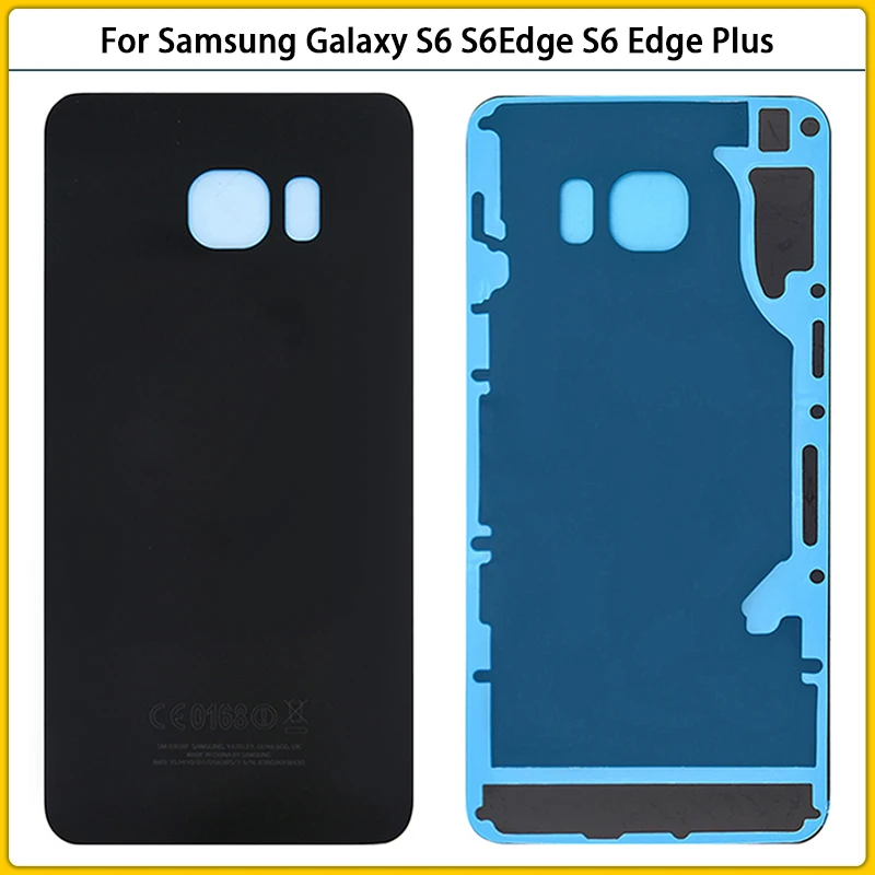 Оригинальный задний корпус S6 стекло для Samsung Galaxy S6Edge Edge Plus G920 G920F G925 G928 Крышка