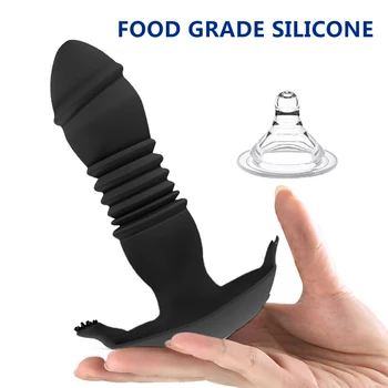 Thrusting Butt Plug Masturbator Sex Toys For Men Dildo Anal Vibrators Prostate Massgaer Sexy Toys For Adult 18 Women Gay Bdsm 6