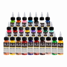 Профессиональный Перманентный макияж машина набор пигментов татуировки чернила 15 мл пигмент бровей губ подводка для глаз макияж 25 цветов поставки