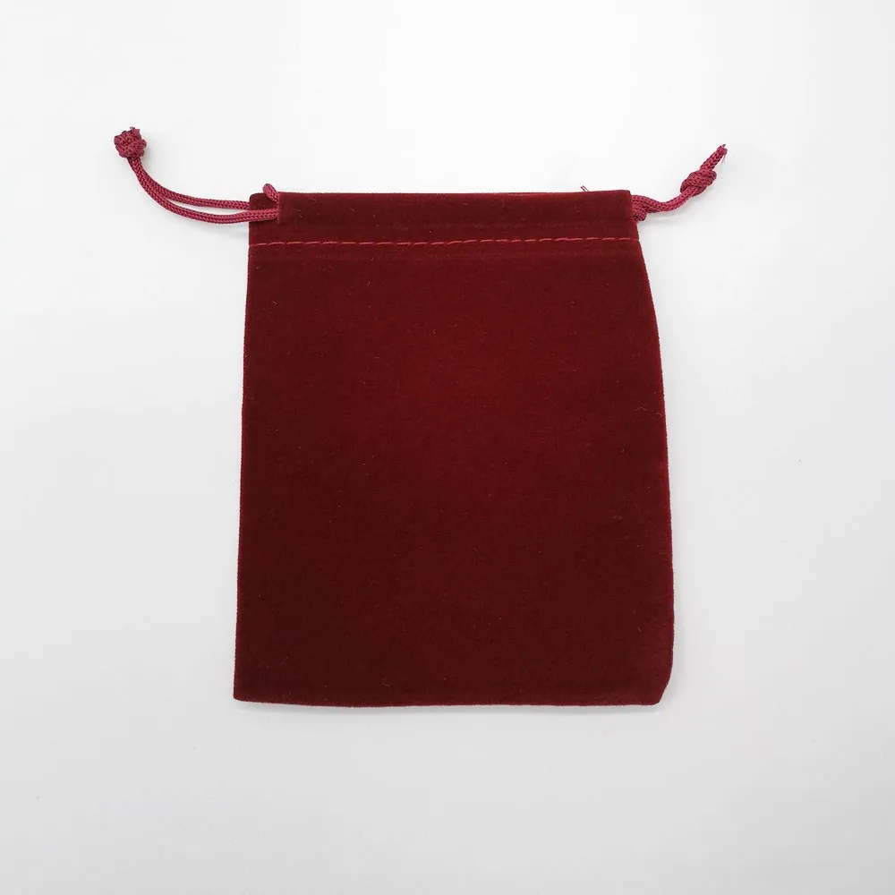 Sacchetti Velluto Per Gioielli - 100 Pezzi Rossi Con Coulisse, Per Bomboniere - Foto 12