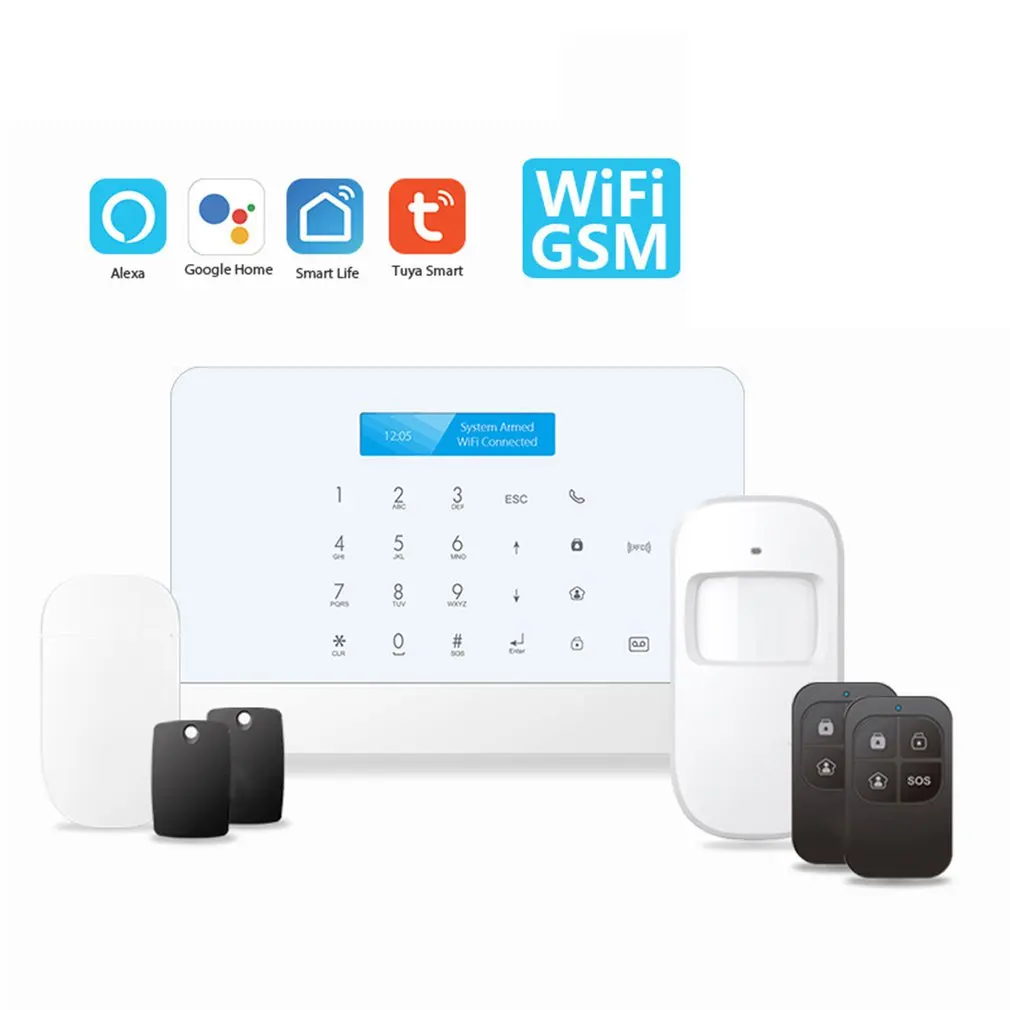 google home security alarm