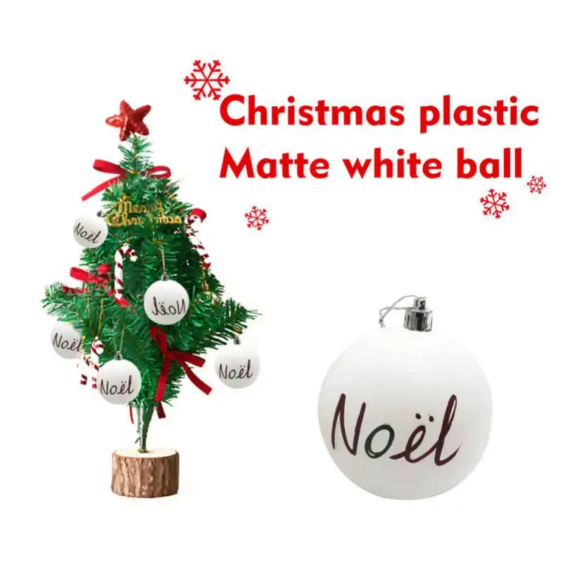 Christmas Tree for Home Shop Xmas Stars Tree Letter Hanging Decoration Printed Ball Christmas Ball Ornaments