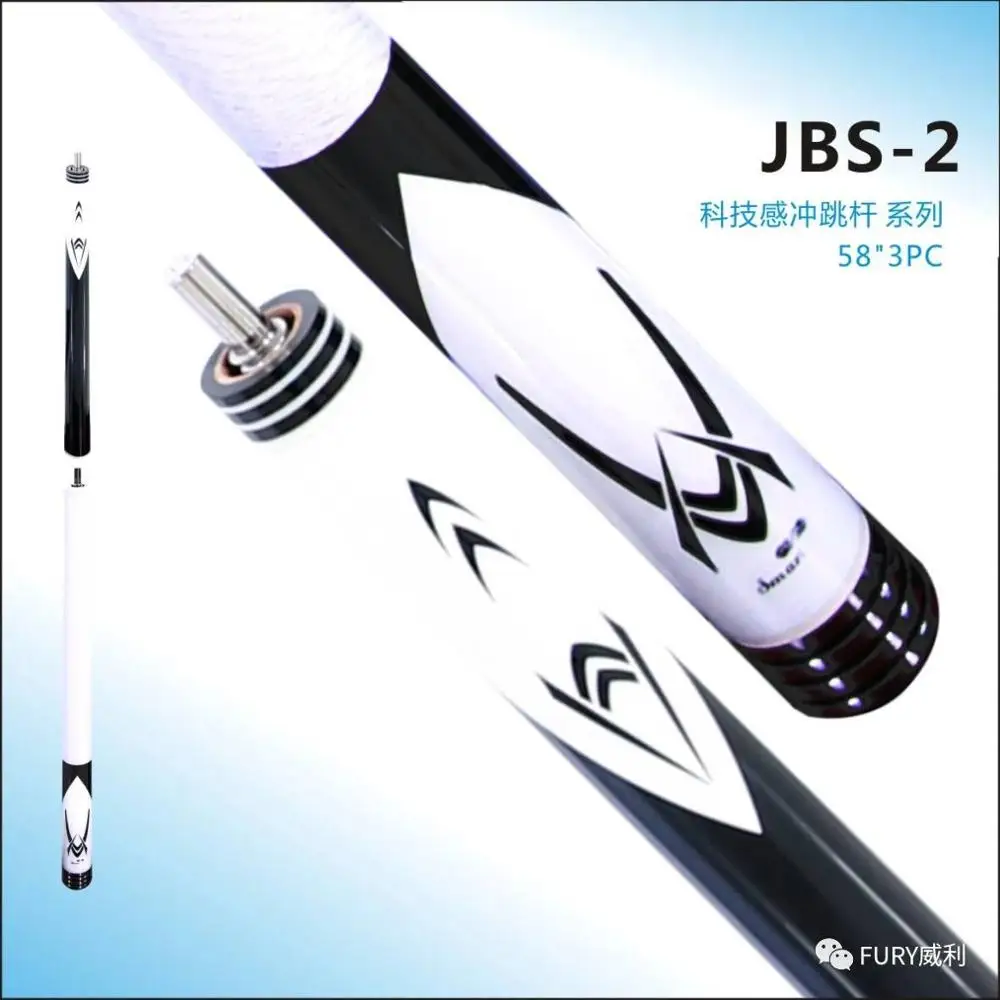 FURY JBS-1 Break& Jump Cue 13 мм G10 наконечник черный бакелитовый наконечник Высокое качество ZRB вал ирландская выстроенная нить обертывание профессиональный удар