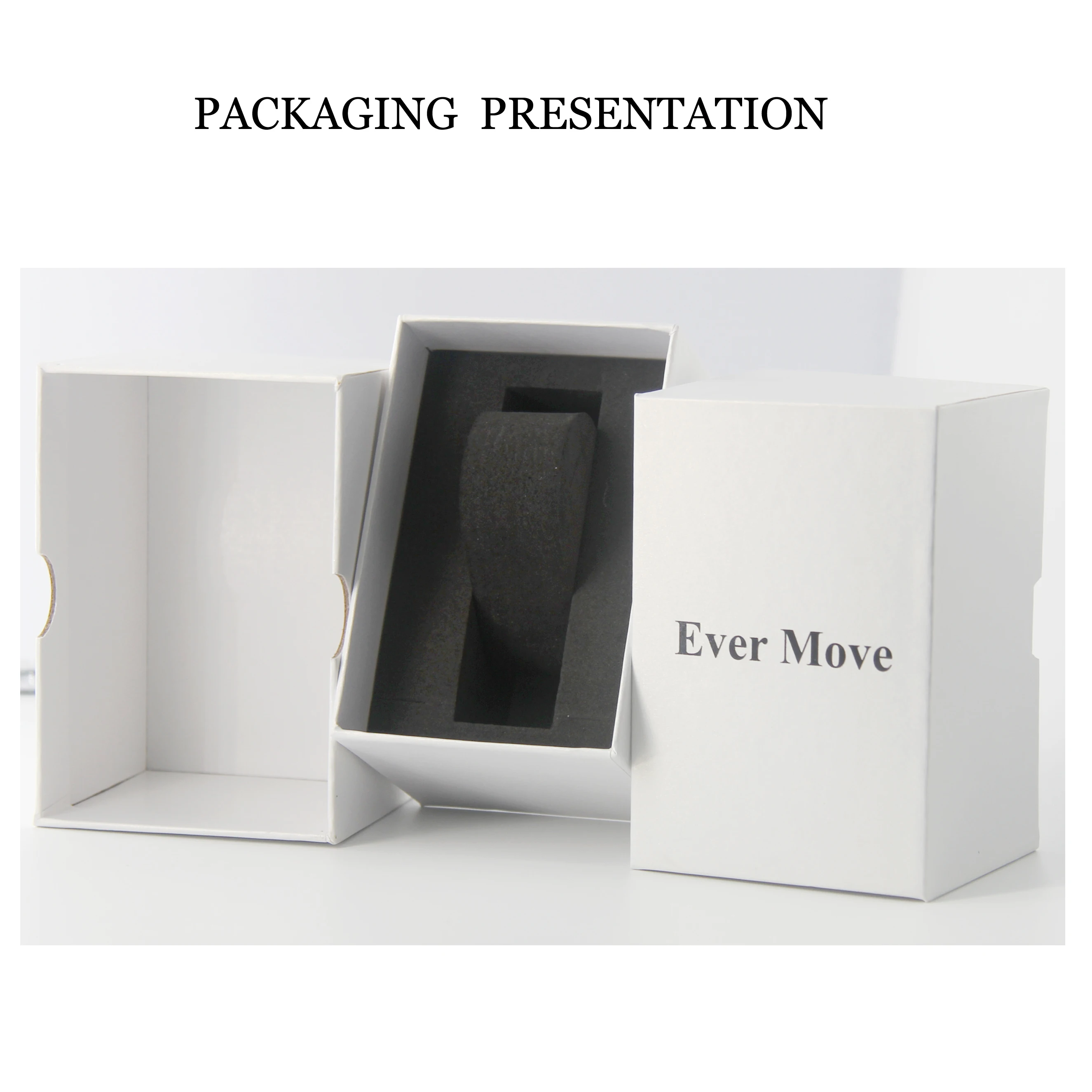 E Move Premium Luxury Men's Multifunctional Quartz E-Commerce Best-Selling Breathable Leather High-Grade Waterproof Watch