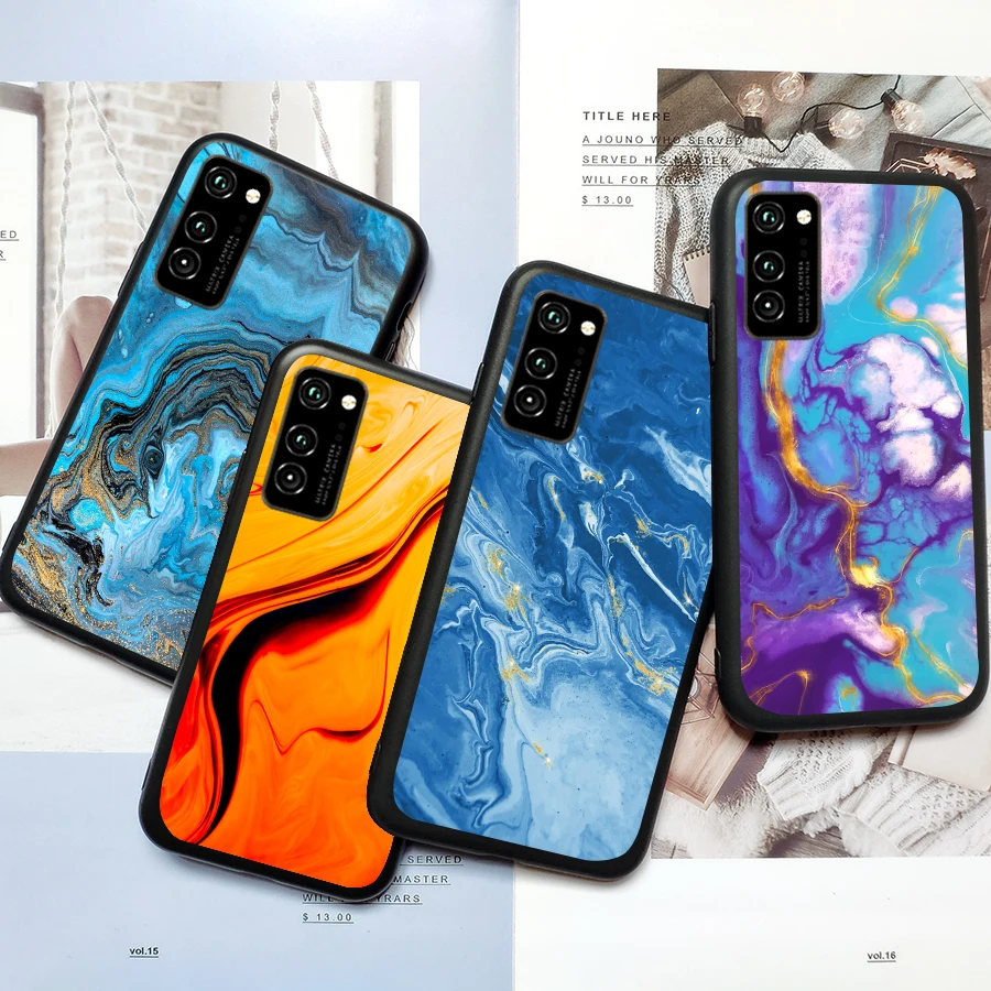 Чехол для Honor 10i Huawei 20 Pro Lite 10 V20 V30 View 30 20S P20 P30 силиконовый черный бампер | Мобильные