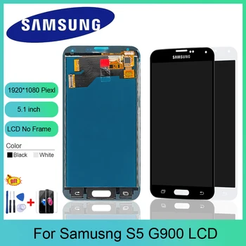 

TFT Display For Samsung Galaxy S5 I9600 G900 G900A G900F LCD Display Touch Screen Digitizer Assembly (not compatible G900H)