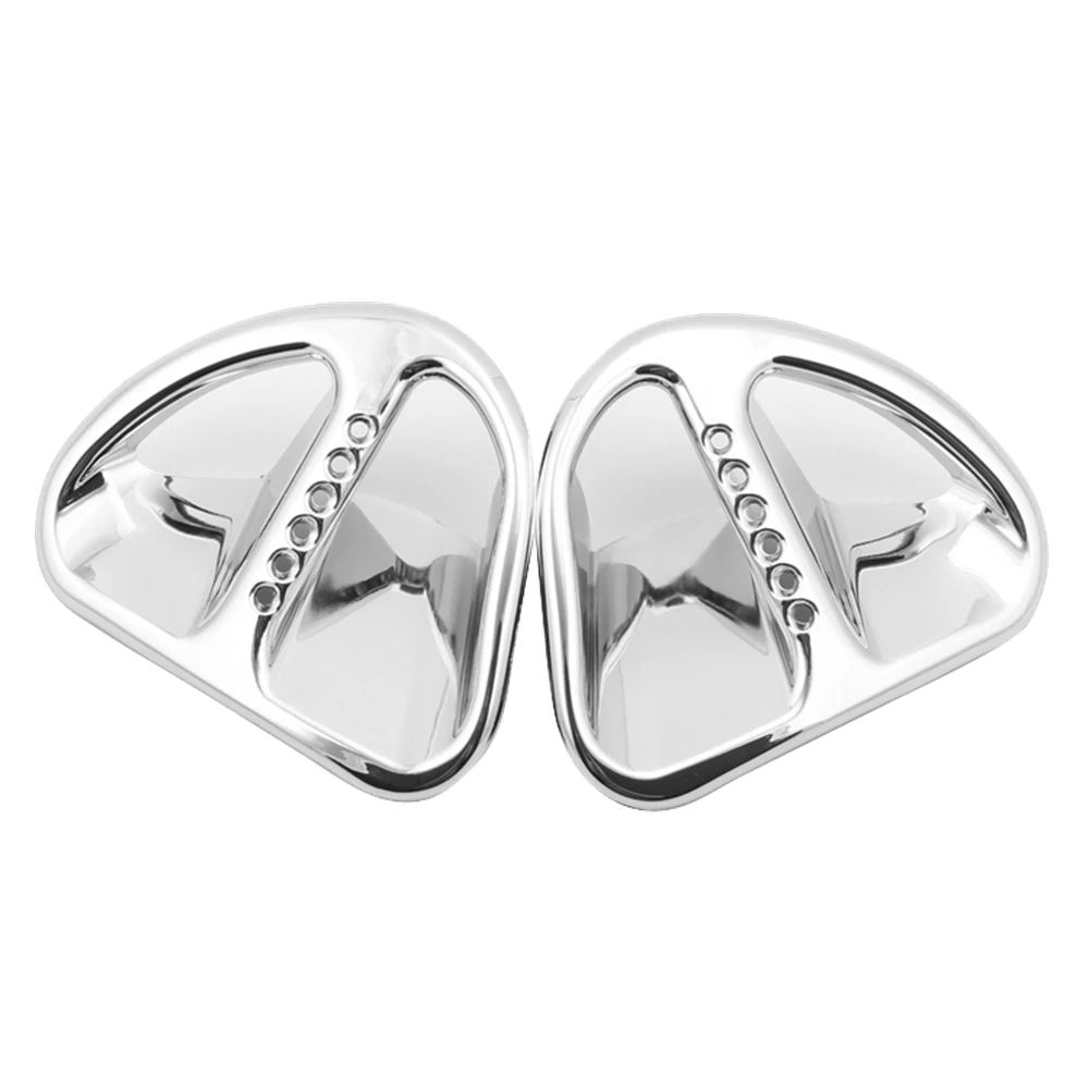2pcs Chrome Motorcycle Fairing Air Intake Grills For Honda Gold Wing GL1800 2001-2011