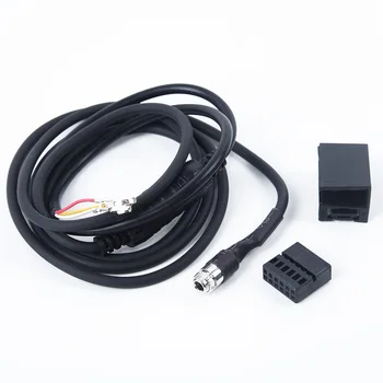 

12 Pin Cable 143cm For BMW E60 5 6 Series Replacement Accessories Black AUX