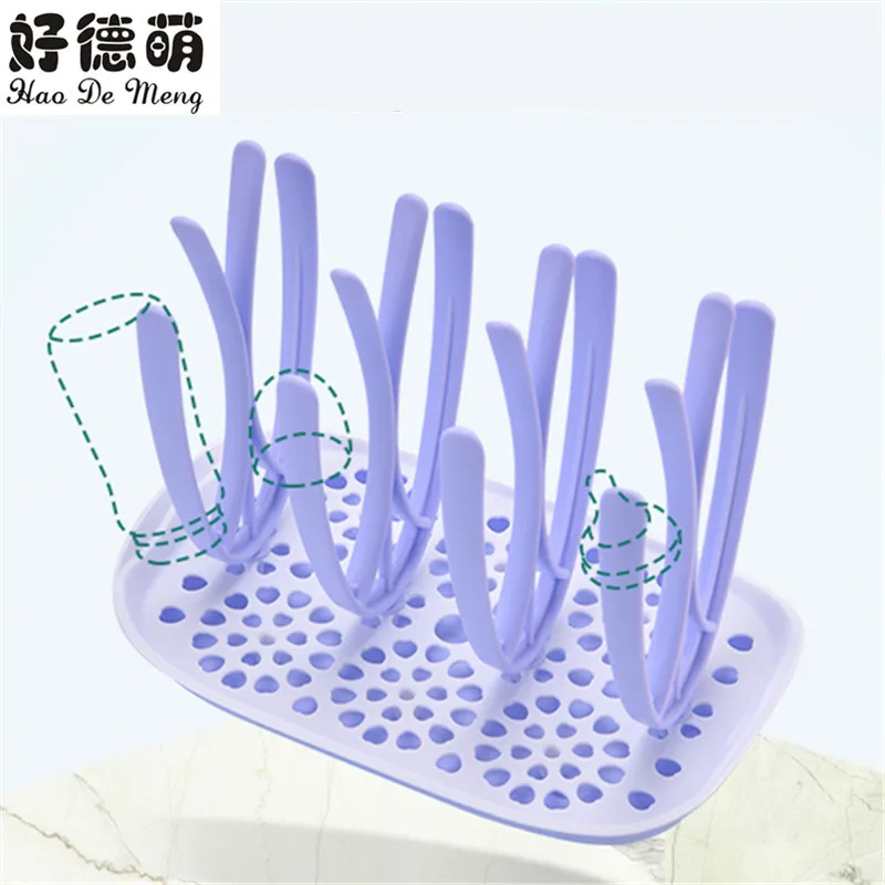 

Good German Meng Feeding Bottle Drying Rack Water Draining-Split Feeding Bottle Large Holder Drying Rack Drying Newborns Bottle
