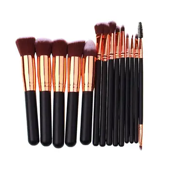 

hot sale 14Pcs Professional Foundation Blusher Eyeshadow Women Beauty Makeup Brushes Set