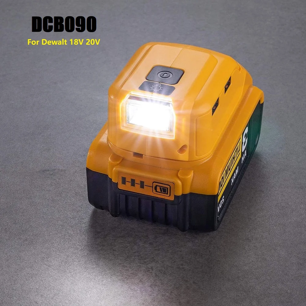 Оригинальный сменный преобразователь источника питания DCB090 для Dewalt 20 в макс. 18