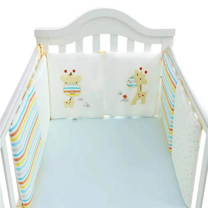30*30*4 см* 6 детская кровать протектор детский бампер Подушка Детская кроватка бампер колодки для младенцев Bebe сетка бампер младенческое безопасное ограждение