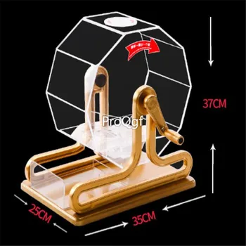 

Ngryise 1 Set 35*37cm lottery machine with 20pcs random color ball