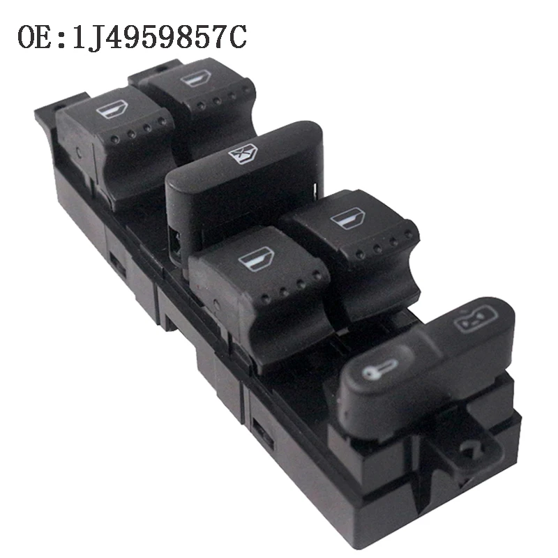 

Master Electronic Power Window Control Switch Button For SKODA FABIA Saloon Combi Praktik OCTAVIA SUPERB 1J4959857C