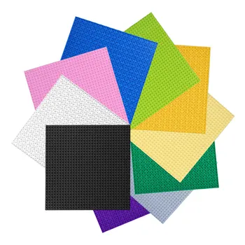 

Double-sided 32*32 Dots Stackable Baseplate For Small Bricks DIY Building Blocks Base Plate Compatible Classic Block Kid Toy