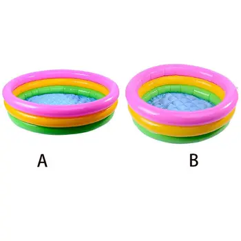 

Inflatable Swimming Pool Bath Tub Fishing Pond Sand Toys Indoor Outdoor Kid Play K92D