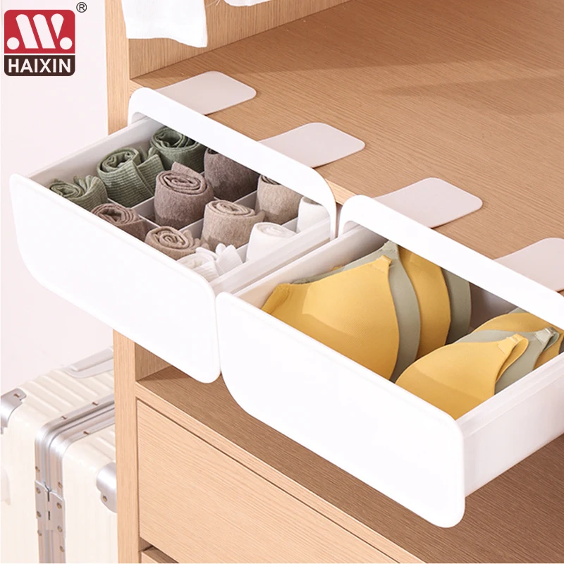 

Under Drawer Box Hidden Table Under Paste Plastic Kitchen Storage Holder Desk Organizer Memo Pen Stationery Storage Box Case Big