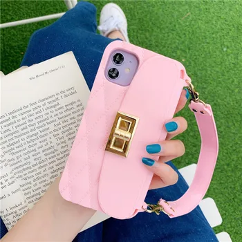高級布テクスチャケース iphone 7 × 8 プラスソフトシリコーン TPU エッジ薄型ケース Coque iPhone 7 8 プラス 6 6 s プラス X カバー