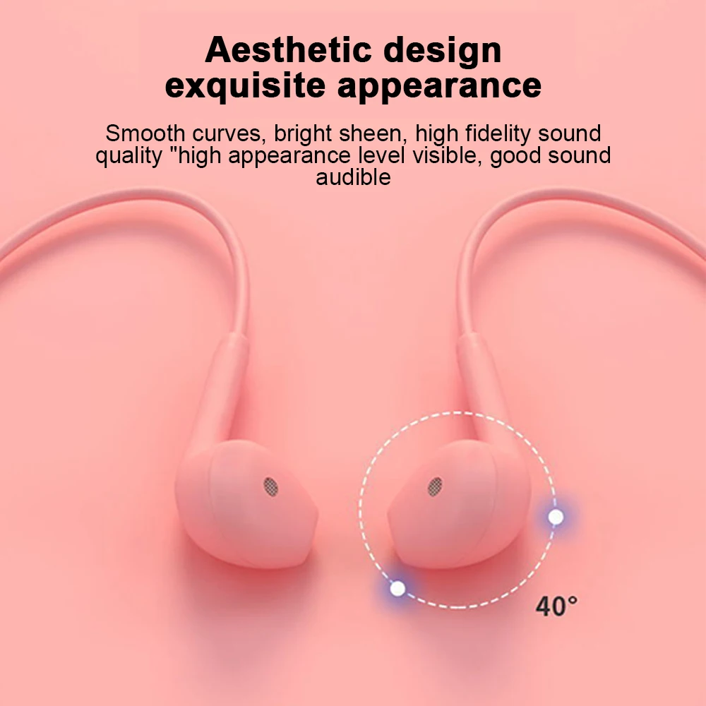 U19 Macaron Wired Super Bass 3.5mm Headset with Microphone for IPhone Samsung Wired Earphones Wired Headphones Wired Earplugs